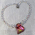 Crystal Heart Necklace Sweetheart Necklace - VP's Jewelry  