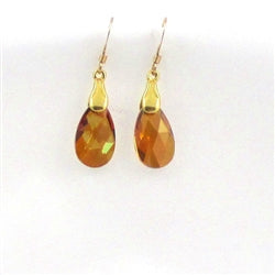 Topaz Crystal Earrings - VP's Jewelry
