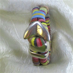Pastel Soft Cotton Cord Statement Bracelet - VP's Jewelry 