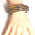Three Row Leather Bange Bracelet - VP's Jewelry