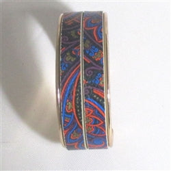 Rose Gold Cuff Bracelet Leather Insert - VP's Jewelry