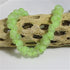 Buy Frosted green sea glass necklace unique design