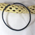 Midnight Blue Square Braided Leather Necklace Unisex - VP's Jewelry