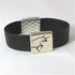 Running of the Bulls Men's Black Leather Bracelet - VP's Jewelry