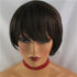 Red Leather Choker Necklace in Wide Real Soft Supple Leather - VP's Jewelry