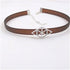Unisex Brown Choker Necklace Jelly Band Choker - VP's Jewelry