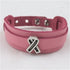 Pink Awareness Leather Cuff Bracelet Unisex - VP's Jewelry
