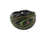 Buy fun fashion black, gold & green right hand ring