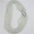 Moon Glow Sea Glass Necklace Five Strand - VP's Jewelry