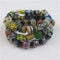 Trio of Stretch Bracelers in African Ghana Trade Beads - VP's Jewelry 