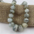 Aqua Gemstone Pale Amazonite Beaded Necklace - VP's Jewelry