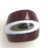 Buy fun fashion white & red right hand ring
