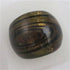 Buy fun fashion black & gold right hand ring