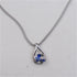 Shades of Blue Crystal Pendant Necklace - VP's Jewelry