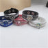Crystal Multi-strand Leather Bracelet - VP's Jewelry