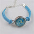 Kid's Blue Suede Bracelet Aqua - VP's Jewelry