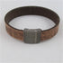 Handcrafted Men's Natural Brown Leather Bracelet - VP's Jewelry