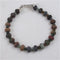 Gemstone bracelet in picasso jasper  is a classic