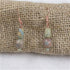 Classic aqua jasper gemstone earring