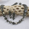 Buy unique pyrite necklace & earrings