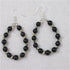Black Onyx Hoop Earrings - VP's Jewelry