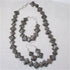 Leopard Skin Jasper Overlapping Square Coin Designer Set - VP's Jewelry  