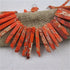 Orange Terra Jasper Collar Necklace - VP's Jewelry