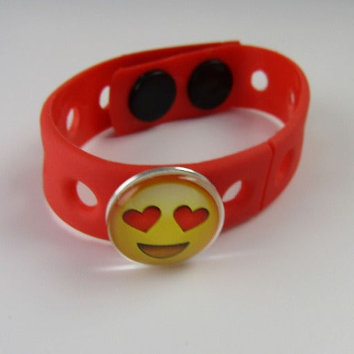 Unisex Colorful Child's Bracelets Rubber Emoji Jewelry for a Kid - VP's Jewelry