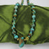 Southwestern Turquoise Bead Pendant Necklace - VP's Jewelry