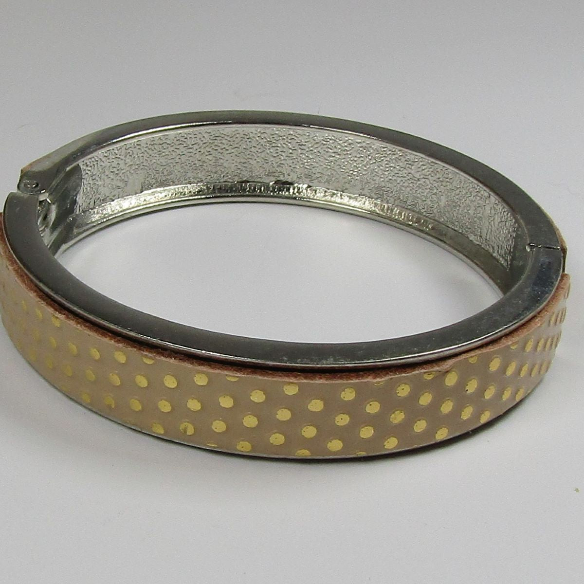 Silver Bangle Bracelet Leather Insert - VP's Jewelry