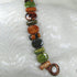 Earth-tone Handmade Kazuri Bead Cuff Bangle Bracelet - VP's Jewelry