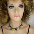 Handcrafted Turquoise Designer Cut Bead Necklace