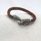 Child's Brown Braided Leather Bracelet - VP's Jewelry