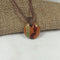 Kazuri Pendant Necklace Tan African Inspired Jewelry - VP's Jewelry