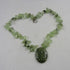 Green Gemstone Bead Designer Necklace - VP's Jewelry