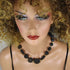 Big Bold Statement Necklace and Earrings in Bluestone Gemstone - VP's Jewelry  