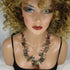 Statement Jasper Necklace with Gemstone Pendant - VP's Jewelry  