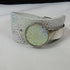 Wide Cuff Leather Bracelet with Botton Accent - VP's Jewelry