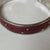 Leather Insert Cuff Bangle Bracelet - VP's Jewelry