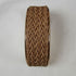 Rose Gold Cuff Bracelet Leather Insert - VP's Jewelry