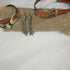 Amber Leather Ribbon Choker & Bracelet & Earrings Designer Set - VP's Jewelry