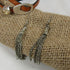 Amber Leather Ribbon Choker & Bracelet & Earrings Designer Set - VP's Jewelry