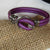 Round Leather Bracelet With Hook Clasp - VP's Jewelry