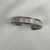 Leather Insert Cuff Bangle Bracelet - VP's Jewelry