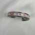 Leather Insert Cuff Bangle Bracelet - VP's Jewelry