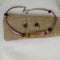 Red Handmade Artisan Bead Silver Necklace & Earrings - VP's Jewelry  