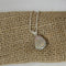 Ocean Wave Jasper Gemstone Pendant on Silver Chain neckllace - VP's Jewelry