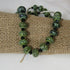 Green and Black Artisan Handmade Lampwork Bead Necklace - VP's Jewelry  