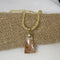 Picture Jasper and Citrine Pendant Necklace - VP's Jewelry