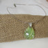 Pendant Designer Cut Green Opal Gemstone Necklace - VP's Jewelry
